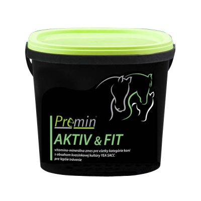 vitamíno - minerálne zmes pre kone na lepšie trávenie Premin AKTIV & FIT 3kg