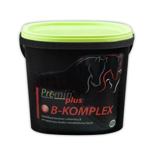 kŕmny doplnok pre kone s vitamínom B pre správnu funkciu metabolizmu koňa Premin B-KOMPLEX 5kg