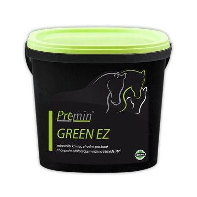 kŕmny doplnok pre kone v ekologickom chove s obsahom minerálnych látok Premin GREEN EZ 2kg