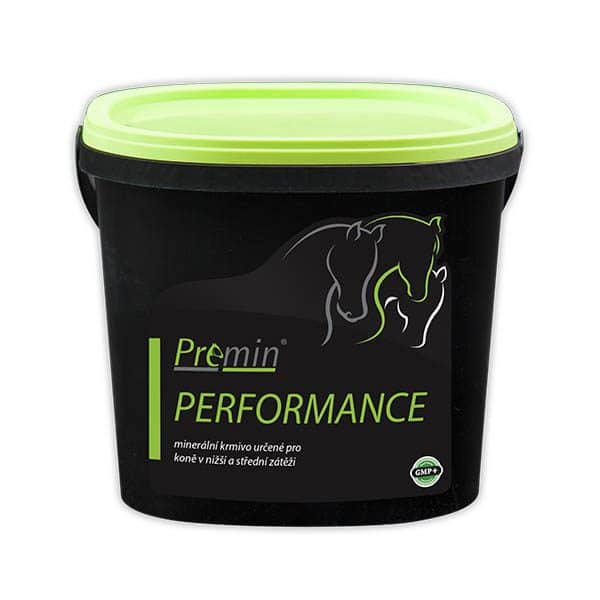 kŕmny doplnok pre kone v nižšej a strednej záťaži s obsahom L - karitínu Premin PERFORMANCE 8kg