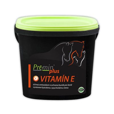 účinný antioxidant a ochrana pre koňa s fyzickou a psychickou záťažou Premin VITAMÍN E 1kg