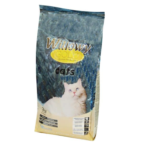 Vrecko granúl pre mačky Willowy Gold Cats, balenie 2 kg, prémiové krmivo za výbornú cenu