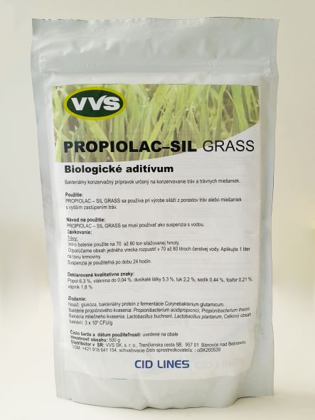 Vrecko konzervantu na krmivá Propiolac Sil Grass