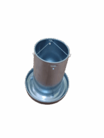 Zásobníkové kŕmidlo pre hydinu 10 kg, hliníkové – Obrázok 3